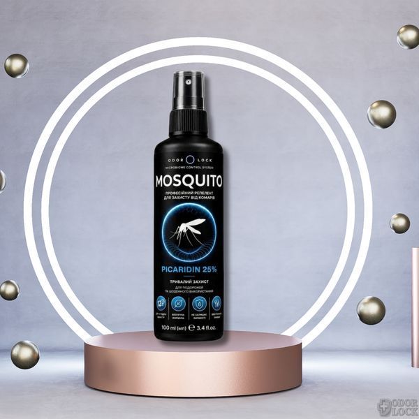 Спрей для захисту від комарів Odor Lock MOSQUITO 100 мл &mdash; спрей Odor Lock проти неприємного запаху